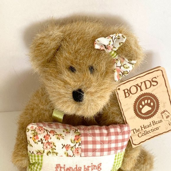 Ida Goodfriend Boyds Bears Plush Thinkin of Ya Series Holding Pillow With Tags - Picture 2 of 15